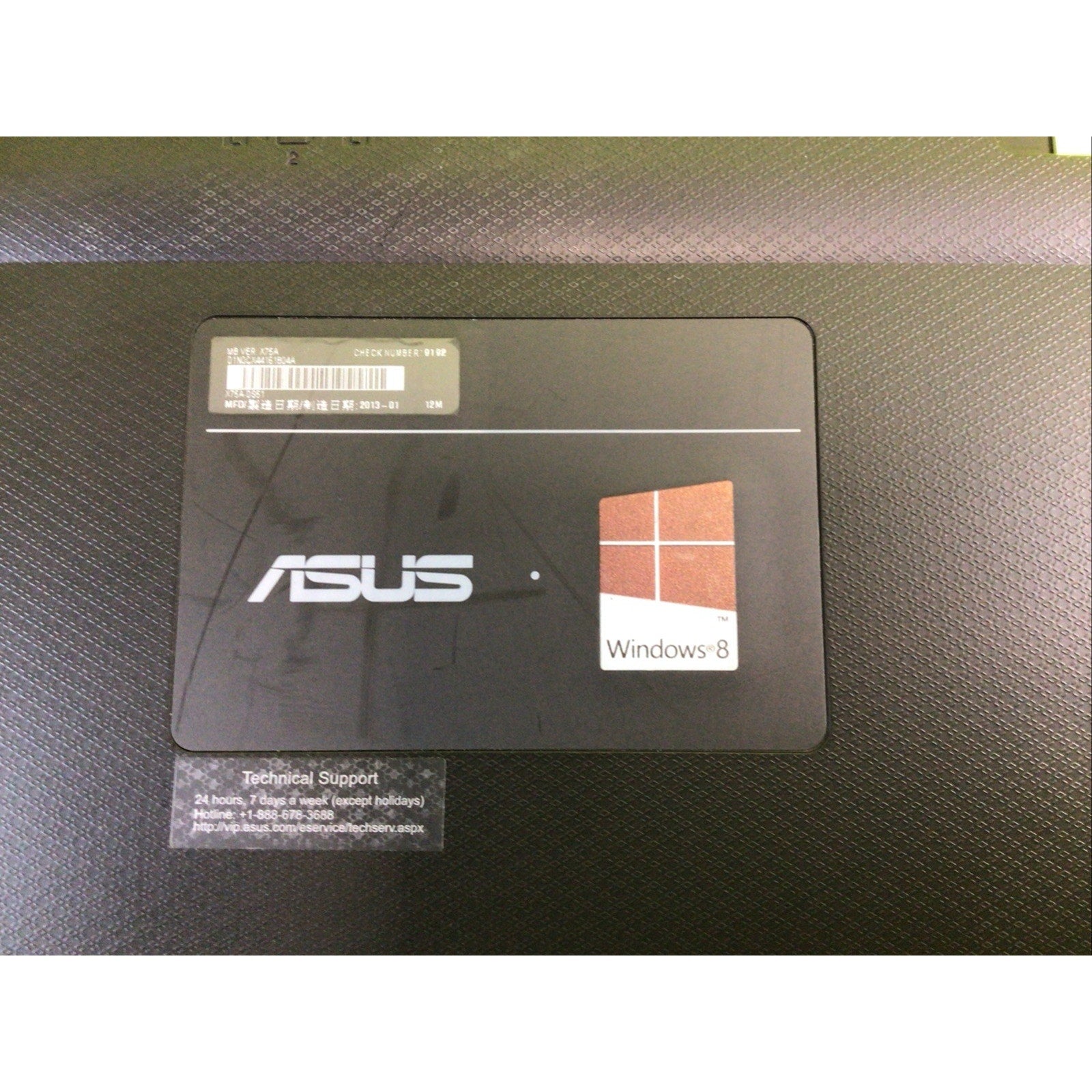 ASUS X75A Series Bottom Housing Cover