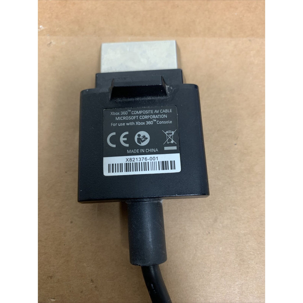Composite RCA AV A/V Audio Video Cable Cord for Microsoft Xbox 360 E