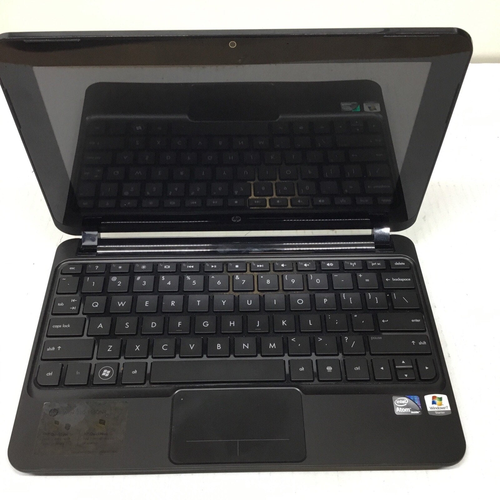 For Parts Hewlett-Packard HP Mini 210-1150NR Untested / No Adapter / No Battery