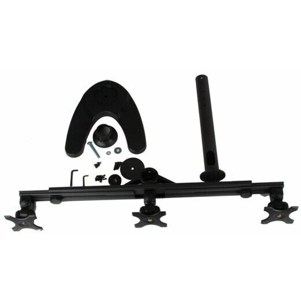 MonMount Triple LCD Monitor Stand Free Standing Holds up to 26" Widescreens