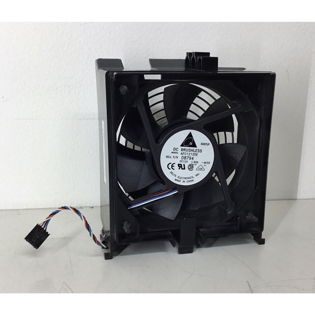Dell 12 V Case Fan and Shroud P8192 0P8192 AFC1212DE D8794