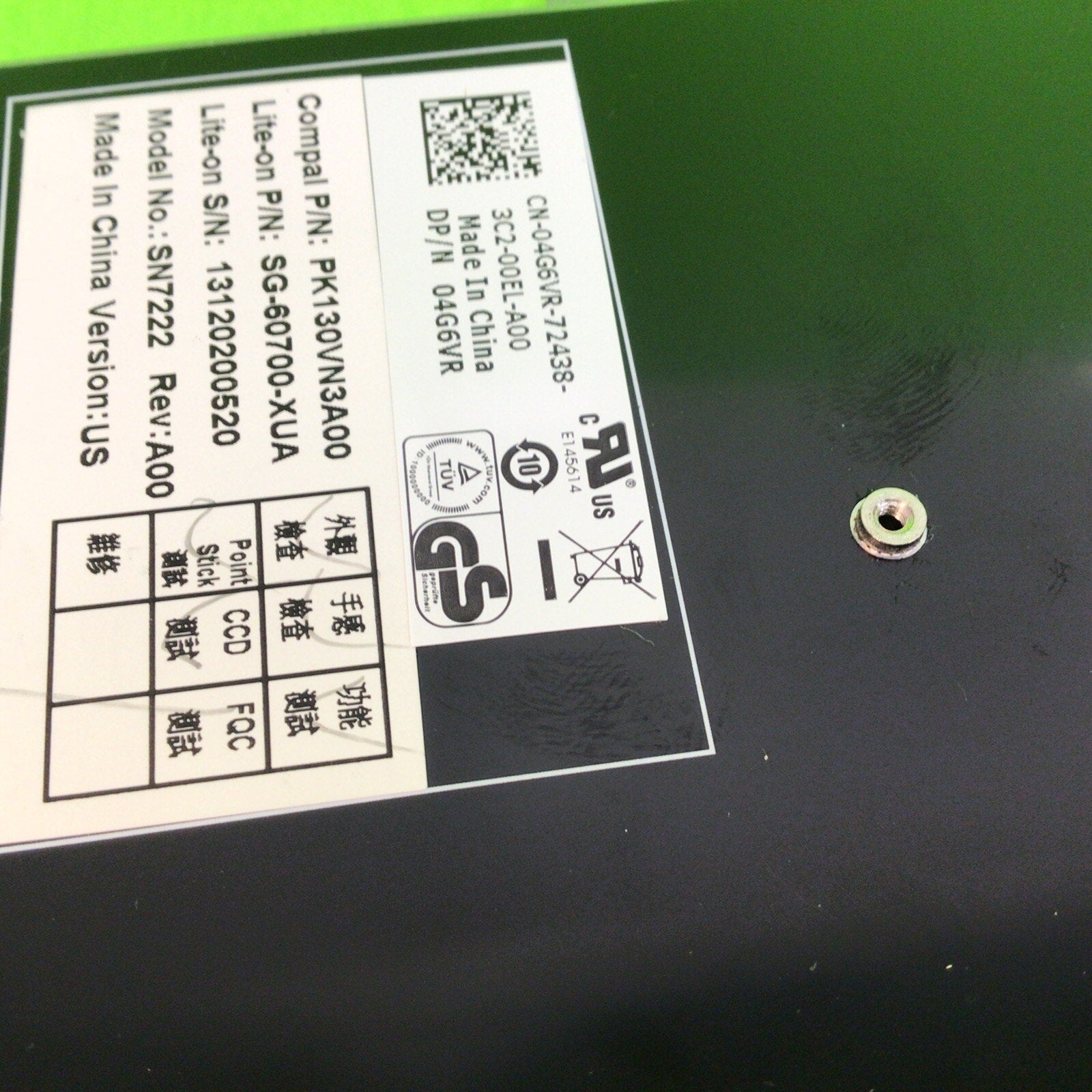 FOR Dell Latitude 12 12-7000 E7440 E7240 Backlit Pointer UI Keyboard