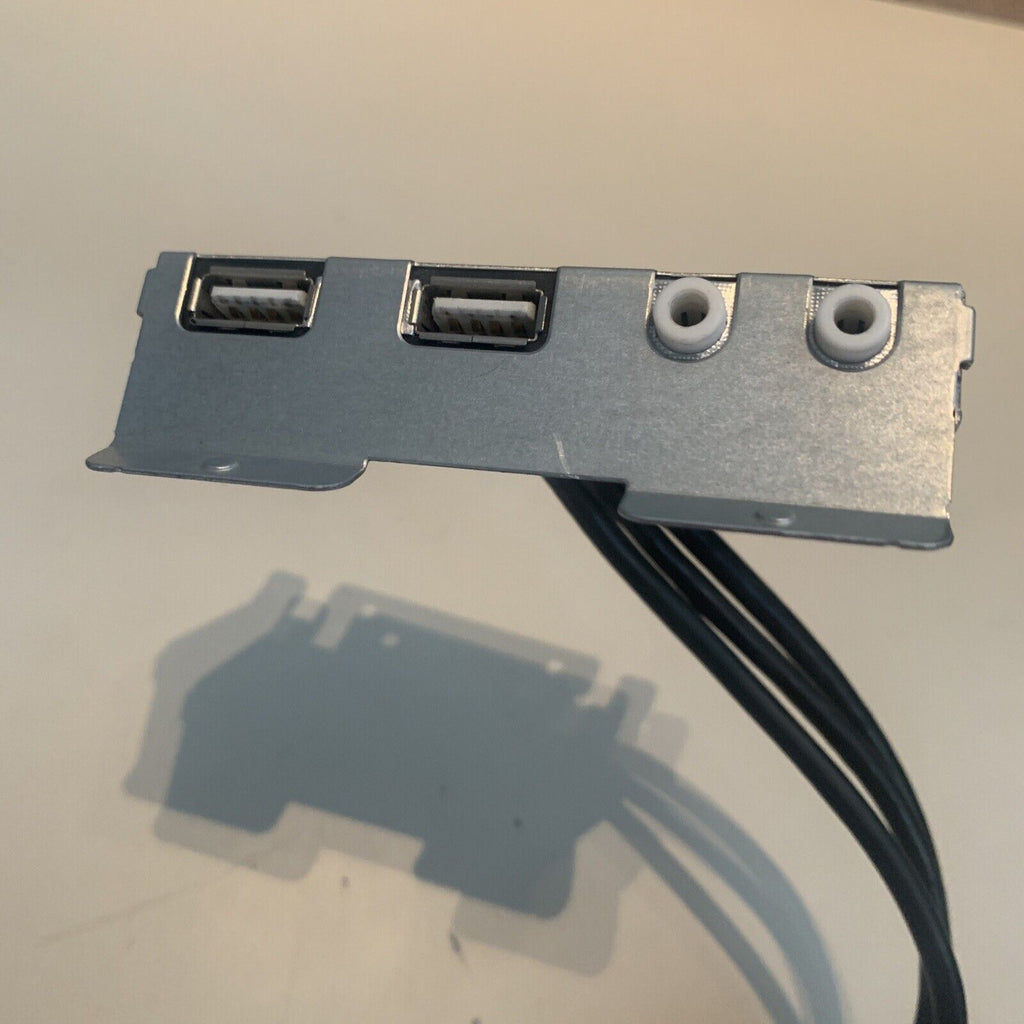 DELL STUDIO XPS 8000 TOP USB AUDIO PORT I/O PANEL W/ CABLE Y514R 5G44F 1B231H400