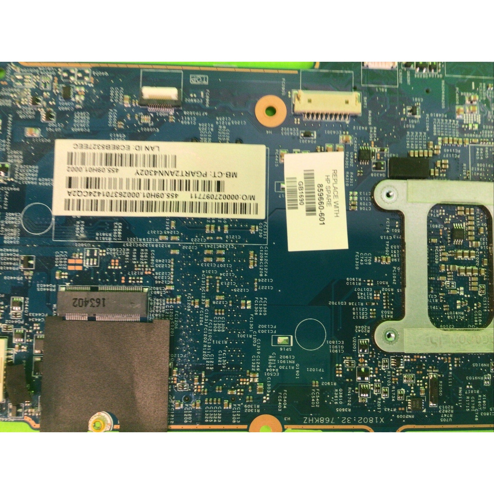 HP ENVY x360 15-W 15T-W Laptop Motherboard w/ Intel i7-7500U 2.7GHz 859660-601