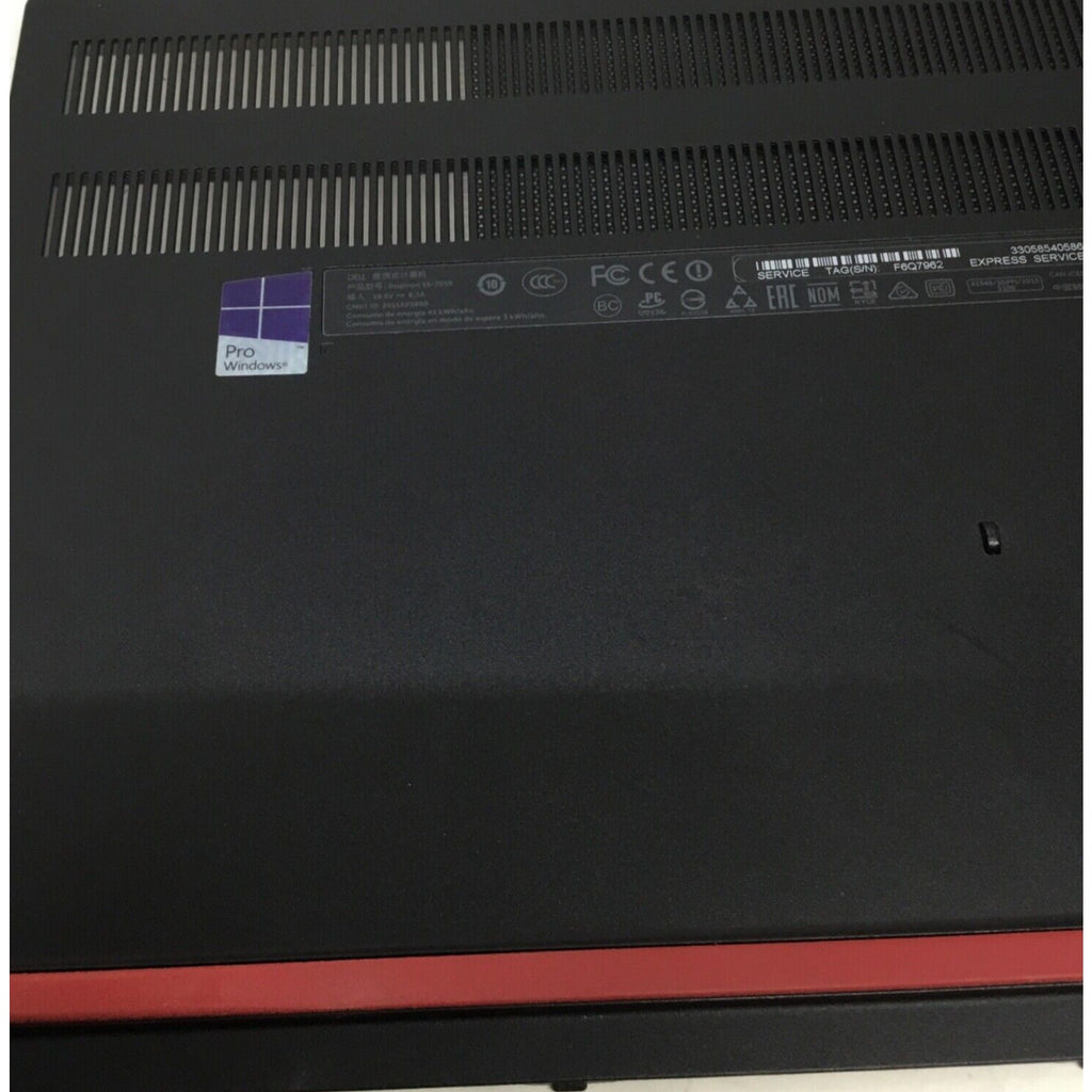 0CJFXG Genuine Dell Inspiron 15 7559 Bottom Case Cover Door With Rubber CJFXG