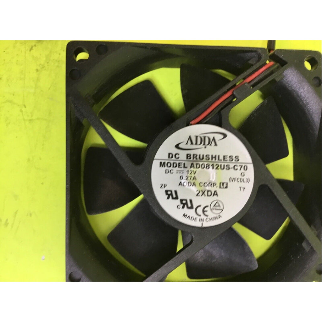 ADDA AD0812HS-A70GL 8025 12V 0.25A 8cm 8CM chassis Power supply fan