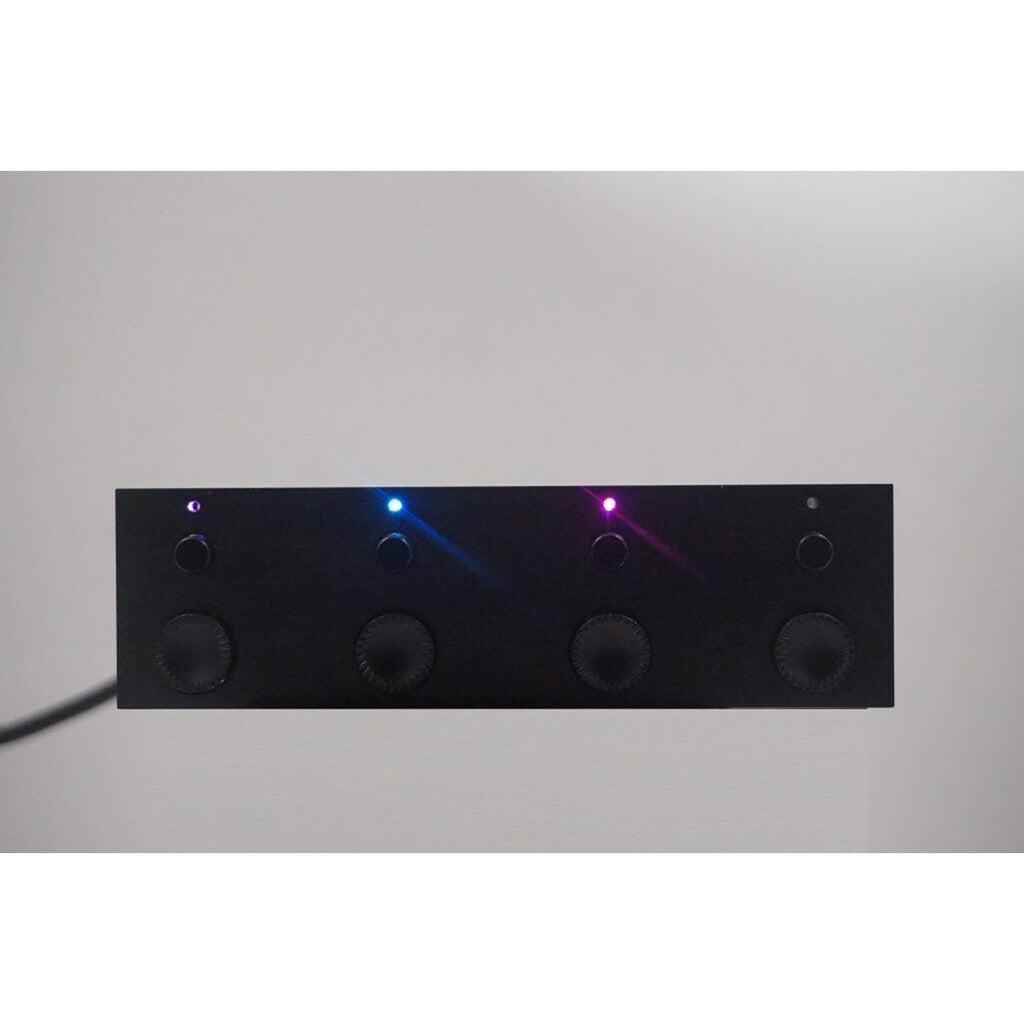 Lamptron CL420 5.25" RGB Fan and RGB Light Controller - Black