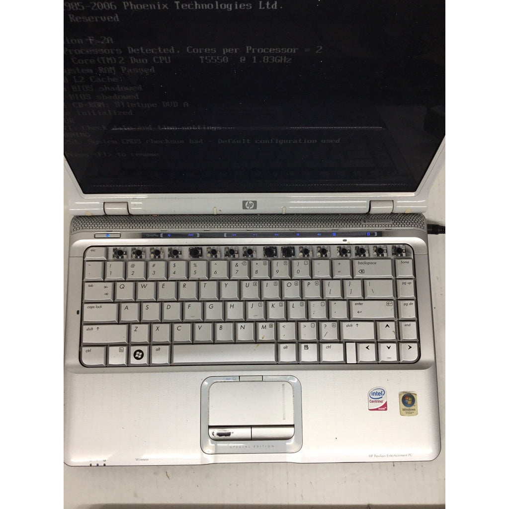 For Parts HP Pavillion DV2000 Laptop For Parts or Repair READ DESC