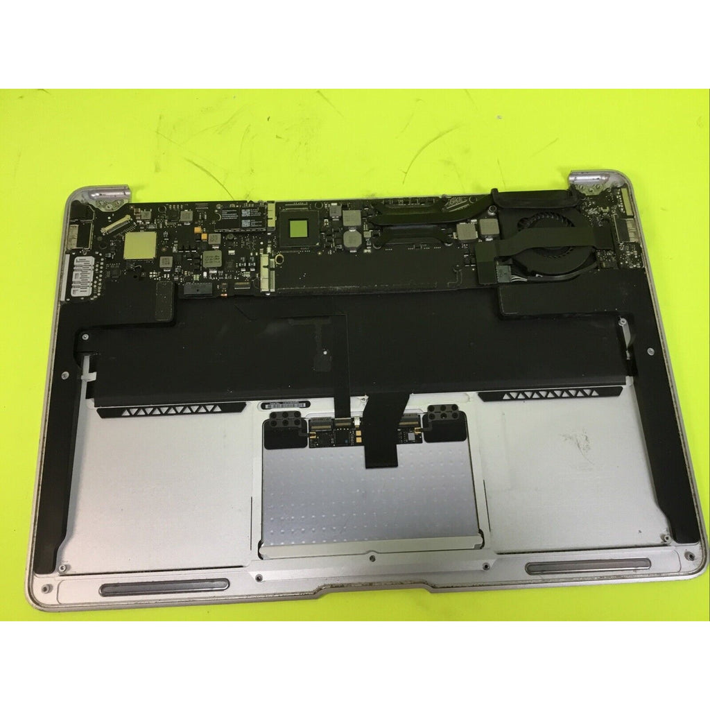 FOR PARTS Apple MacBook Air 13" A1466 Palmrest Assembly and Motherboard