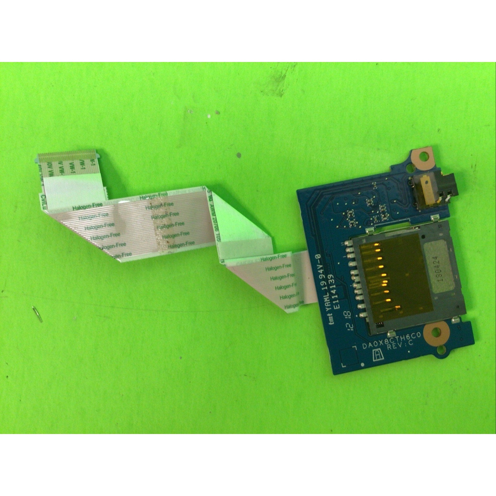 HP ProBook 455 G5 15.6" Genuine Audio Card Reader Board w/Cable DA0X8CTH6C0