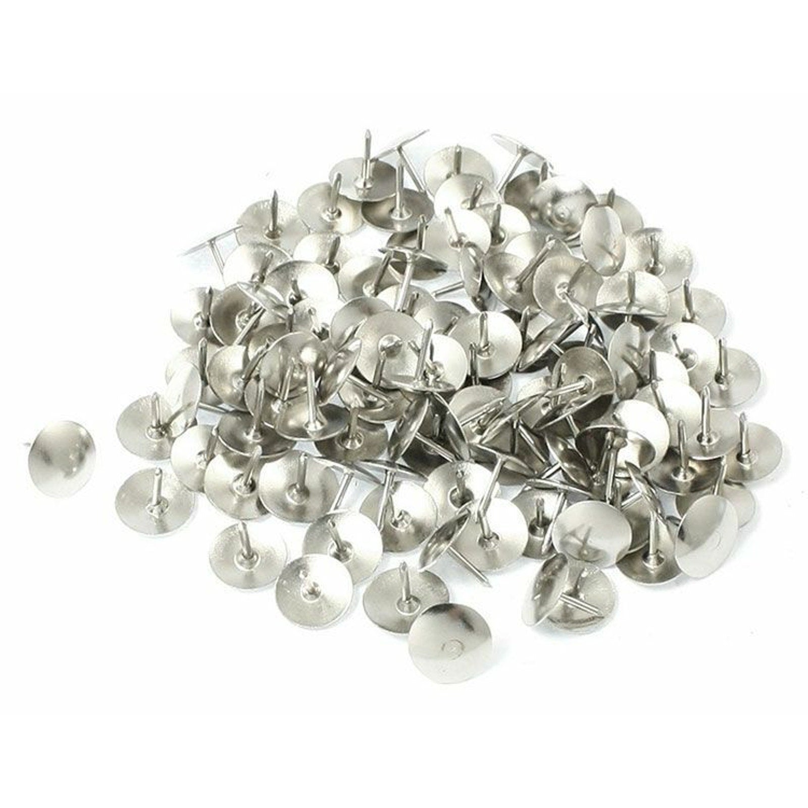 300-Pack of Thumbtacks - Silver Color - Steel - Push Pins
