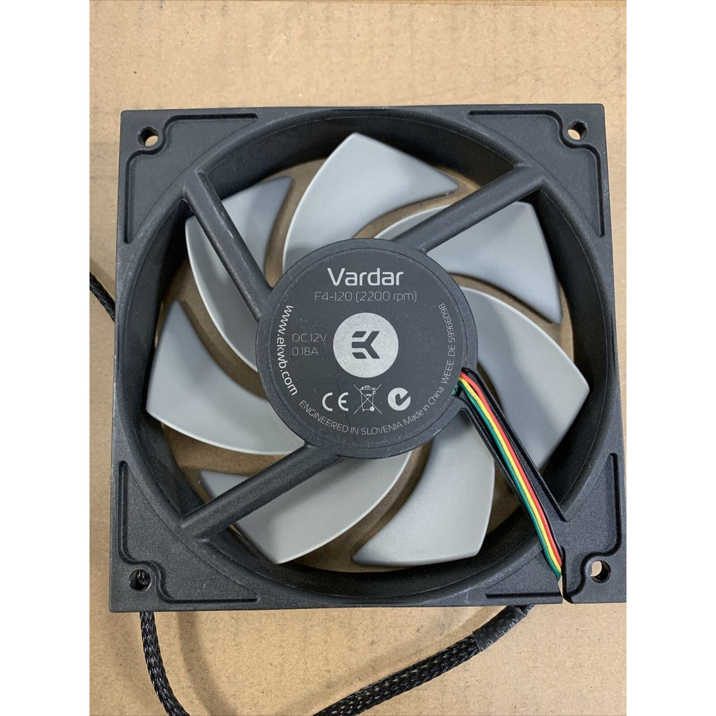 EKWB EK-Vardar F4-120 (2200RPM) High Performance Case Fan