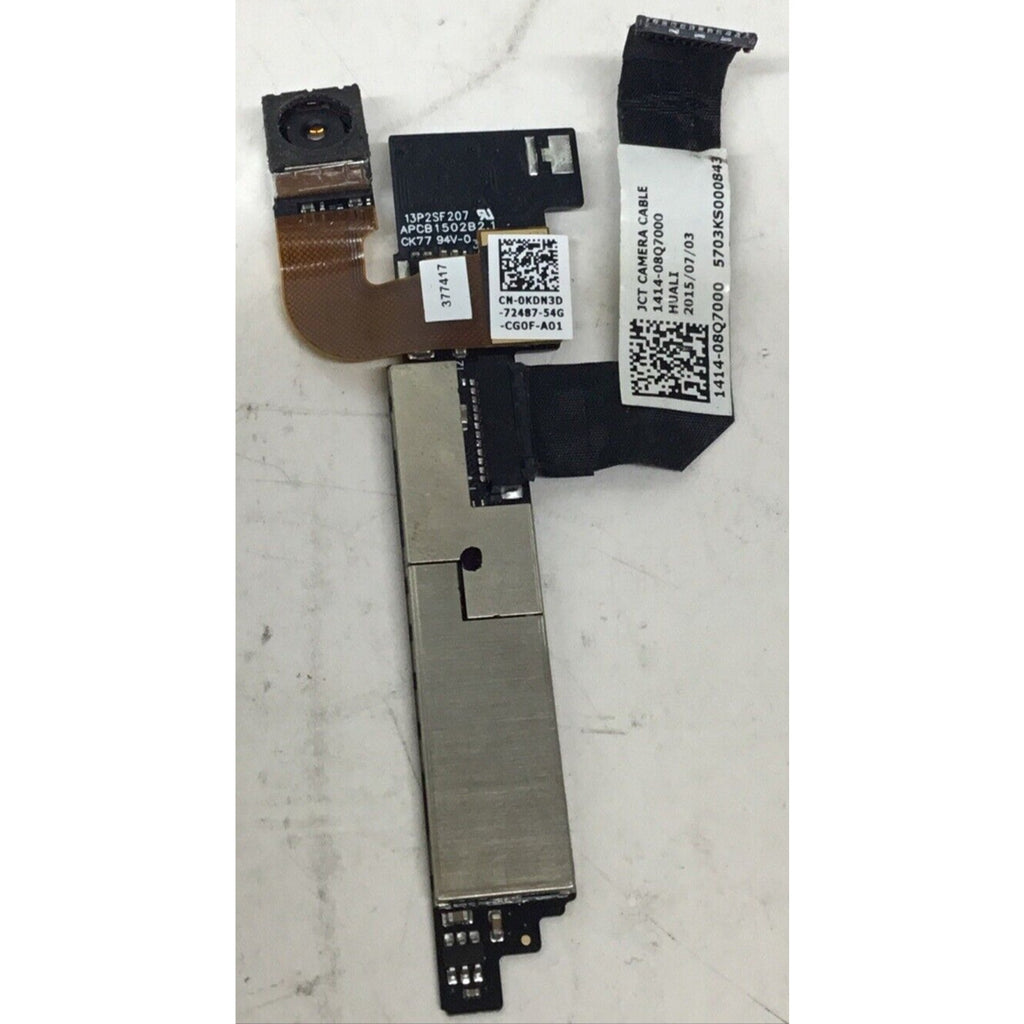 Dell 0WDCKY & 1414-08Q8000 Front Facing Camera w/Cable Venue & 0KDN3D CAMERA