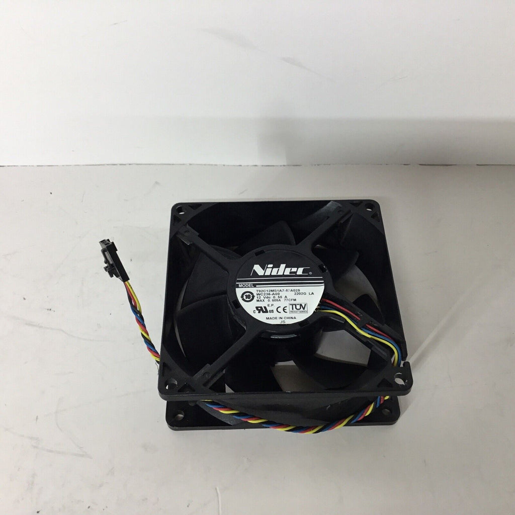 Nidec Computer Cooling Case Fan T92C12MS1A7-57A025 0WC236 WC236