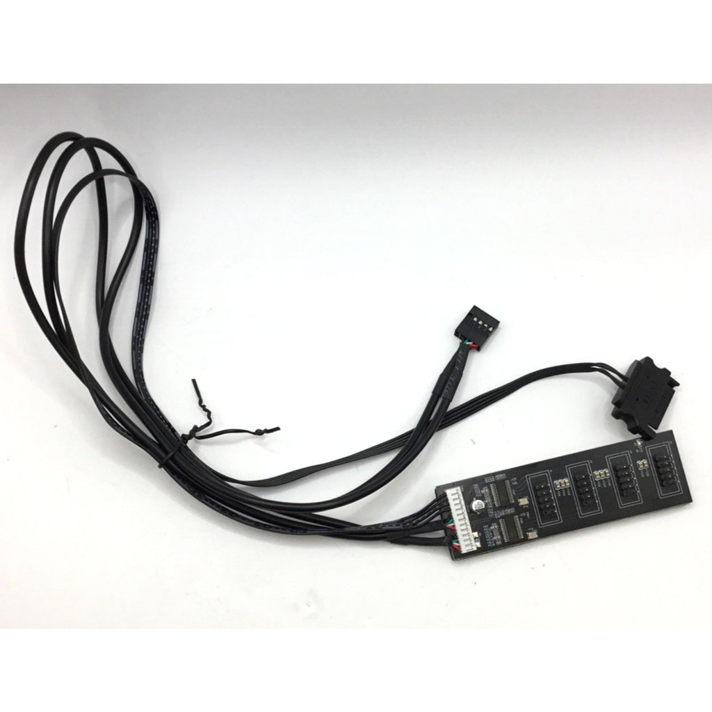 9Pin USB Header Splitter with SATA Cable, Internal USB Hub Extension USB 25013