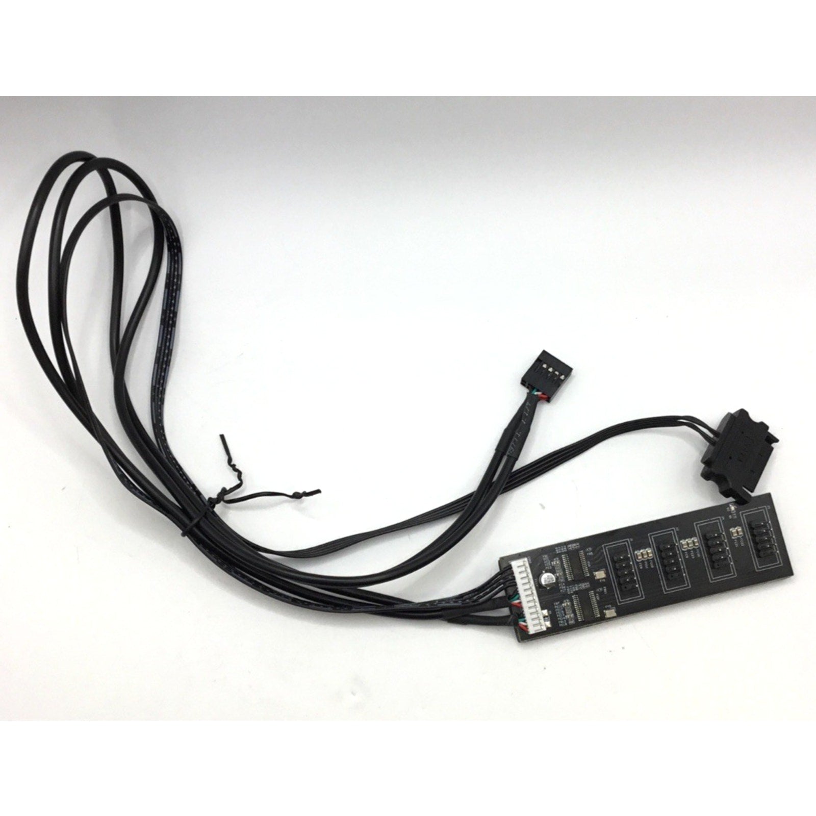 9Pin USB Header Splitter with SATA Cable, Internal USB Hub Extension USB 25013
