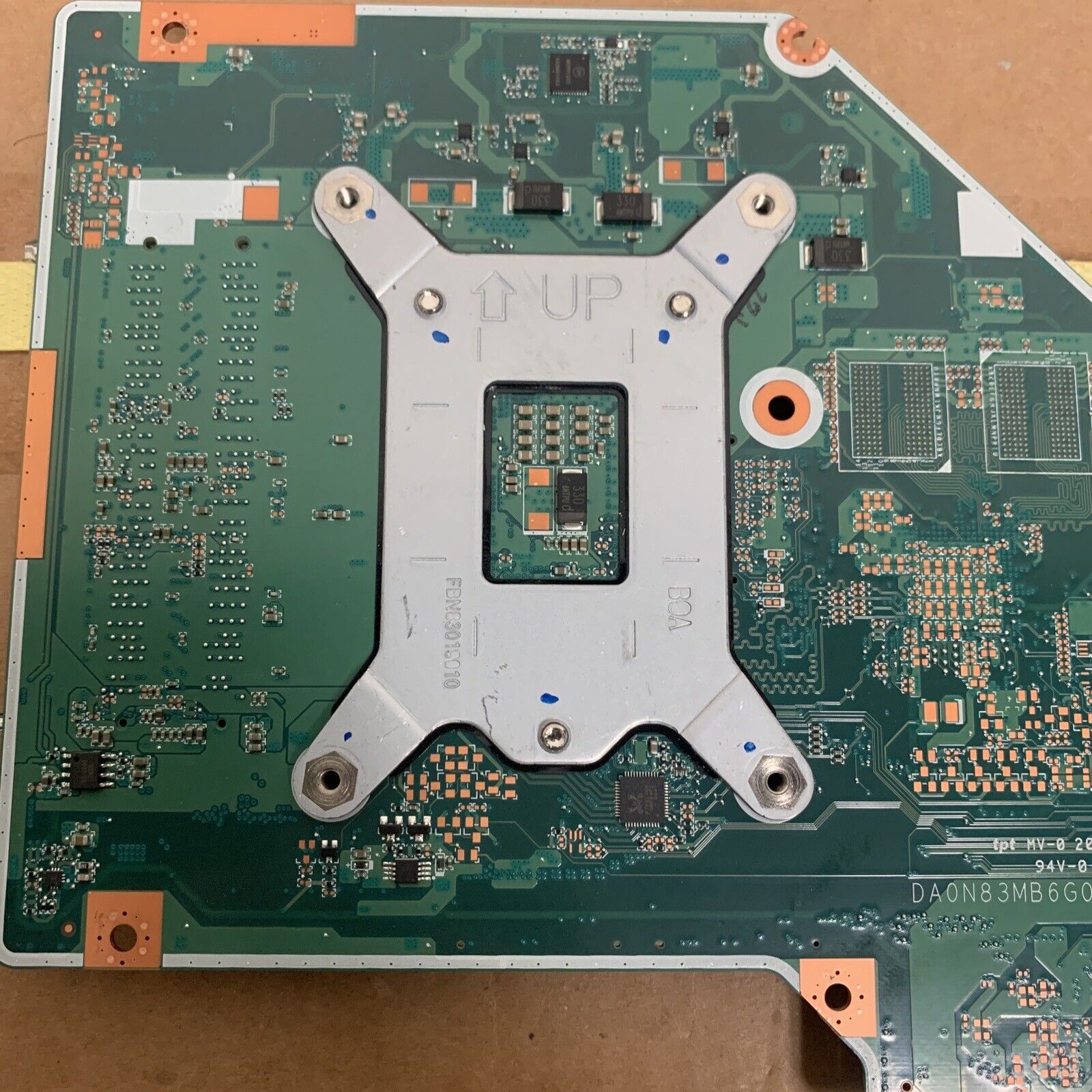 HP 24-B016 908382-604 DA0N83MB6G0 REV:G AIO Motherboard - Bad/For Parts Only