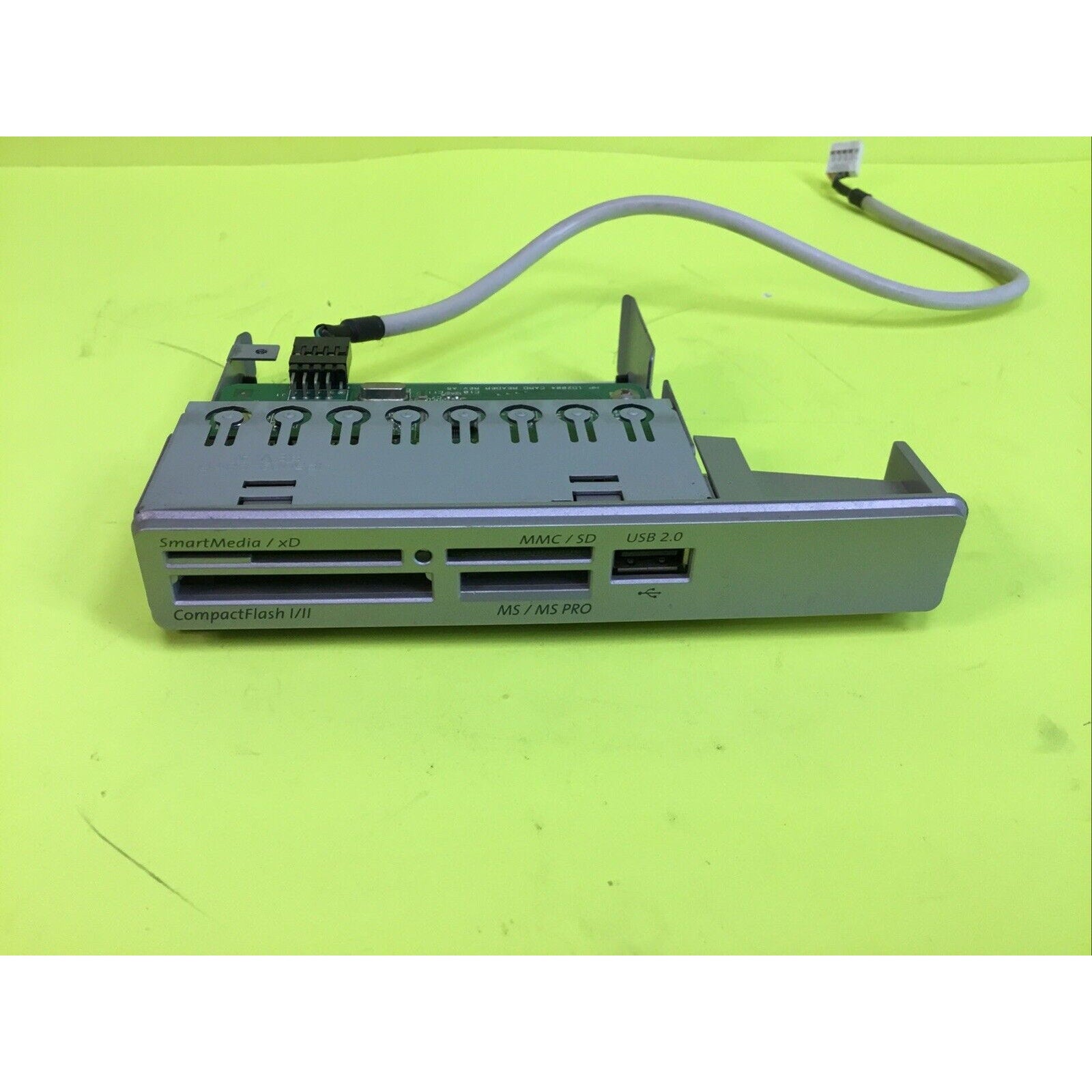 HP P/N 5069-6325 Memory Card Reader / USB / Cable / Bezel w/ Internal Cable