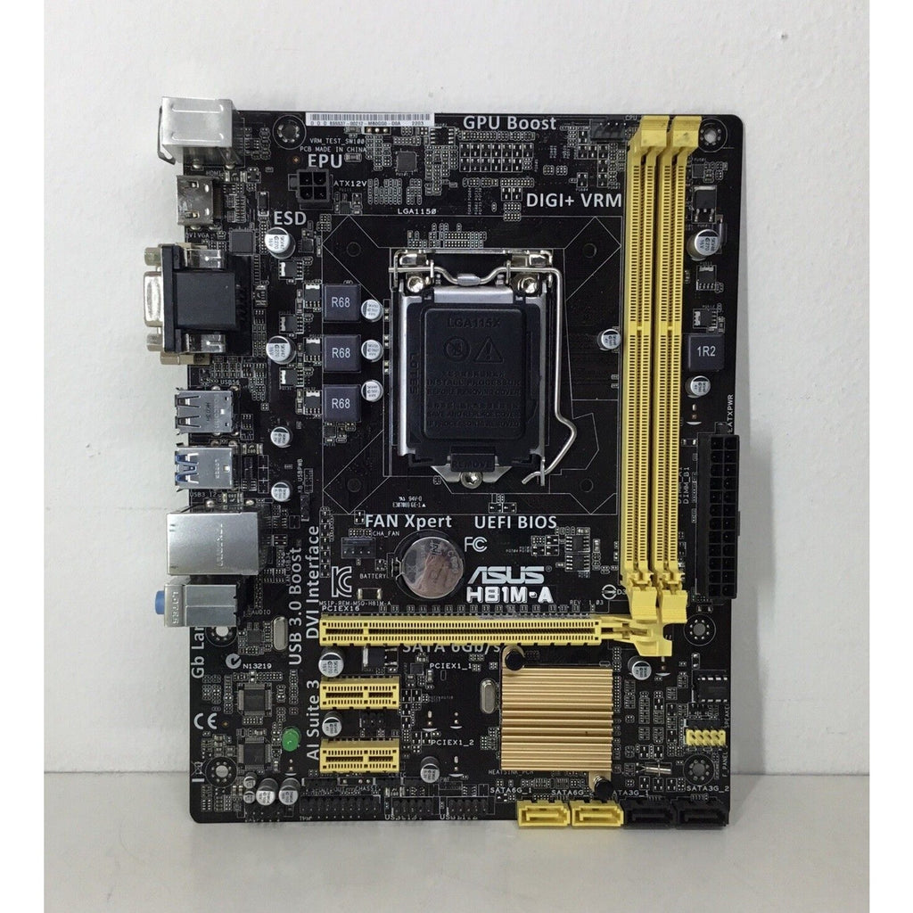 ASUS HB1M-A Motherboard LGA115X SATA 6Gb/s