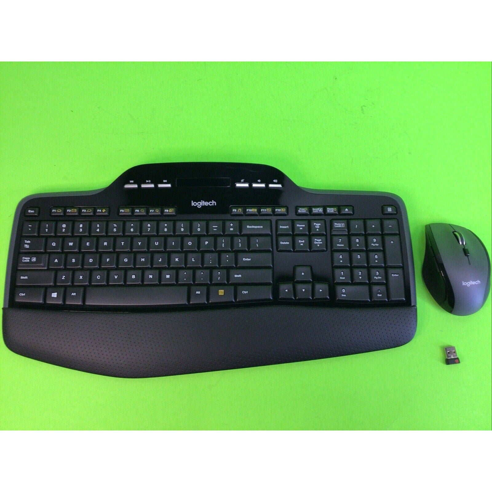 Logitech MK710 Wireless Keyboard M705 Mouse Desktop Combo with Dongle