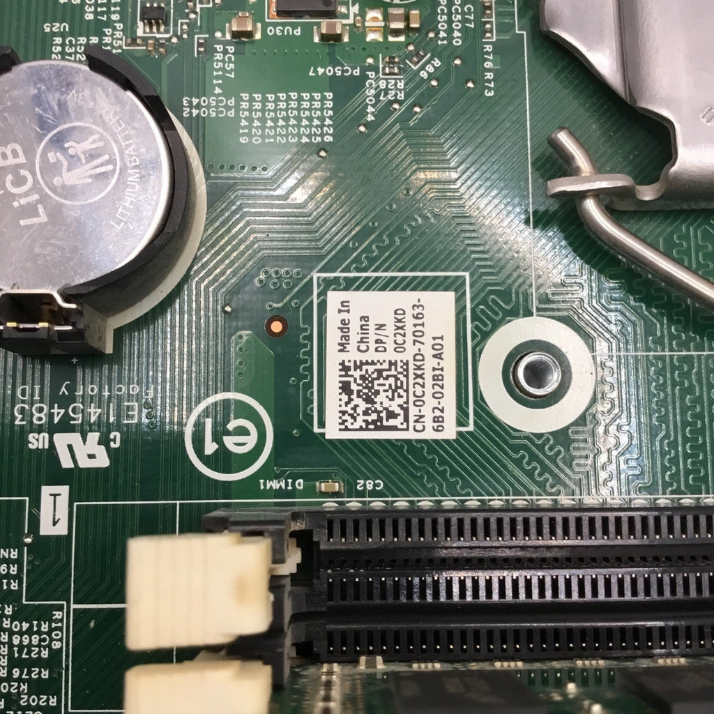 Dell 0C2XKD Inspiron Motherboard w/Intel i3-6100 + 8GB DDR3