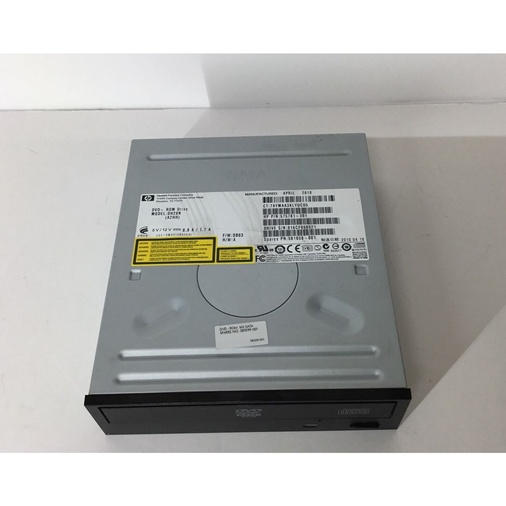 HP Compaq DH20N-A2HH 16x DVD-ROM SATA 2010 Optical Drive 575781-201