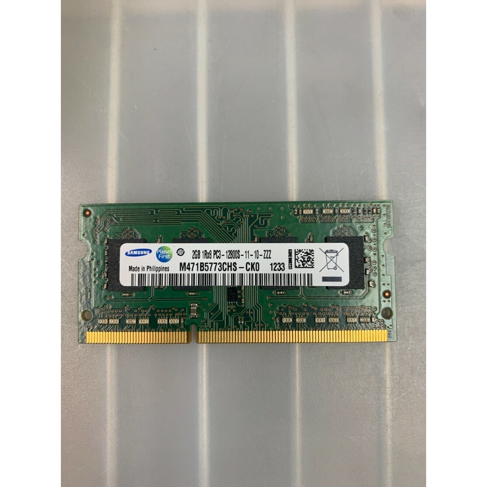 Samsung 2 GB SO-DIMM 1600 MHz PC3-12800 DDR3 Memory (M471B5773CHS-CK0) #A1