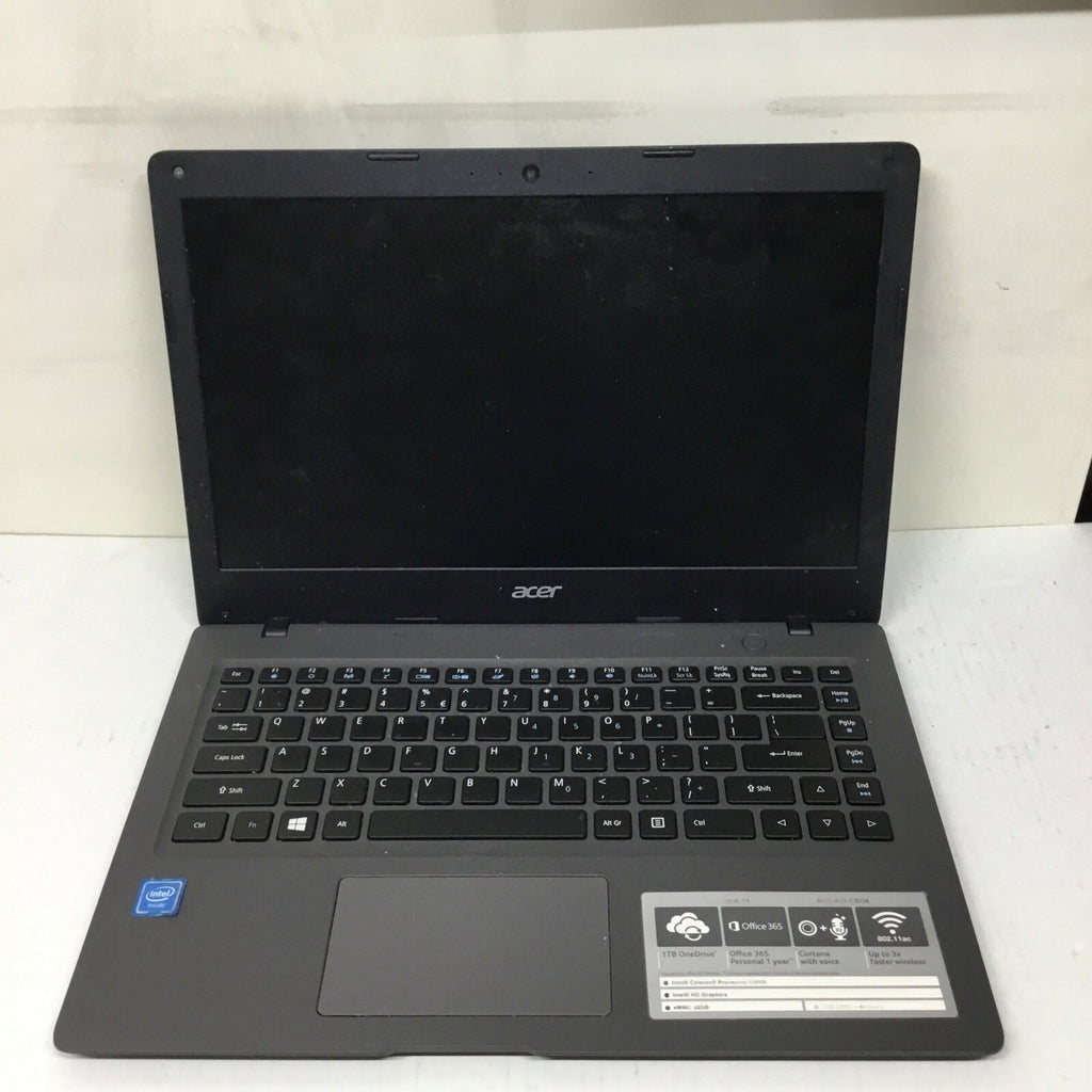 Acer Aspire One 14" Cloud book AO1-431-C8G8 Intel Celeron | For Parts/Repair