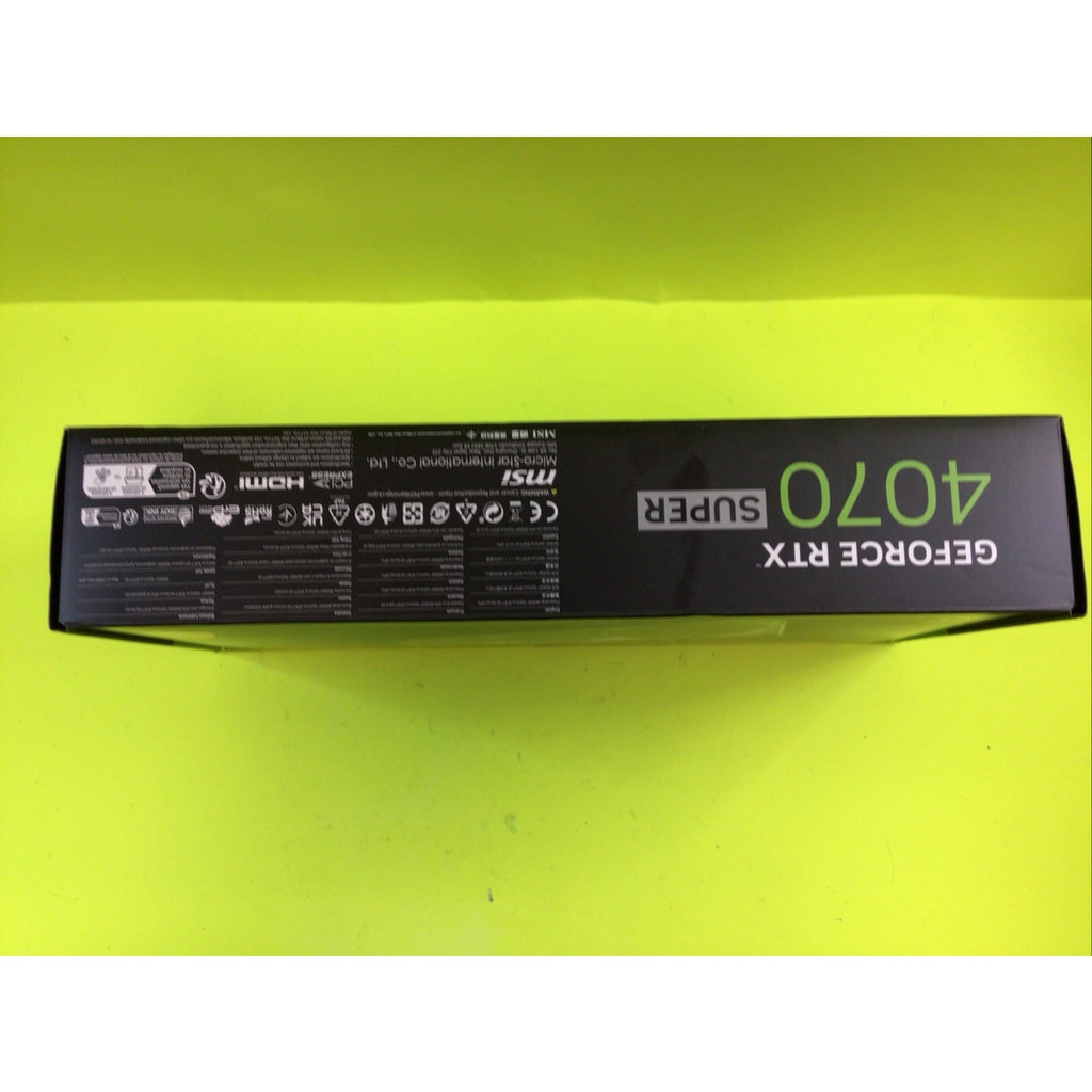 MSI Ventus 3x RTX 4070 Super BOX ONLY