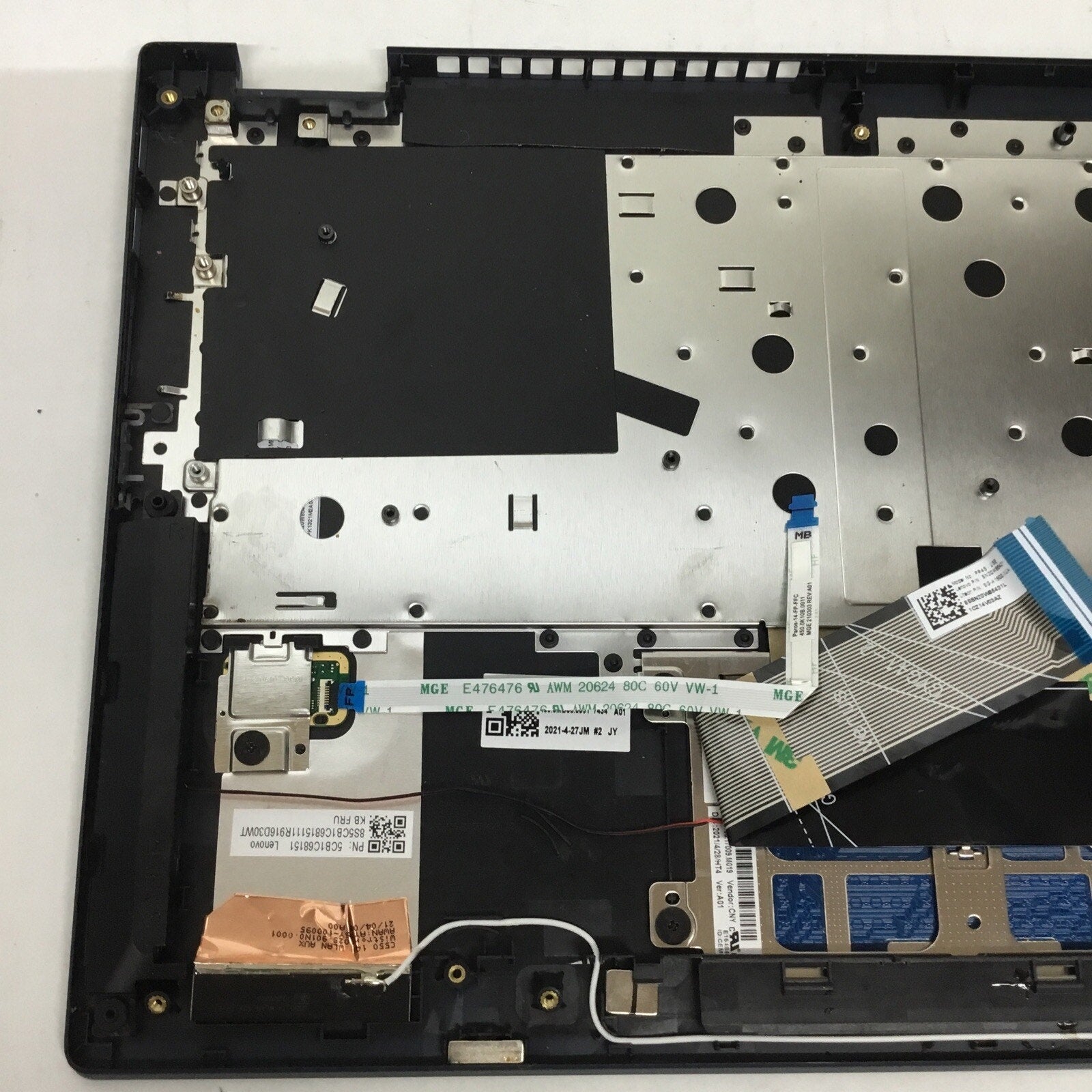 460.0MD05.0001 OEM LENOVO TOP COVER W KEYB FLEX 5-14ITL05 82HS