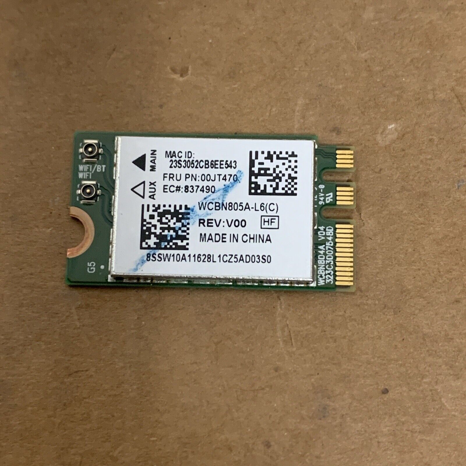 Lenovo 00JT470 00JT471 Qualcomm QCA6174 QCNFA34AC B70-80 YOGA3 14 M.2 Wlan Card