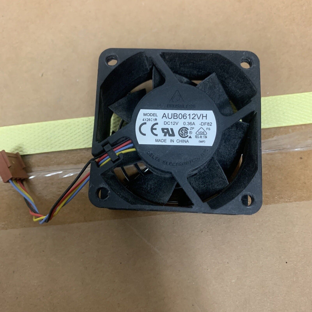 DELTA AUB0612VH DC 12V 0.36A 60*60*25MM 6CM 4Pin Cooling Fan
