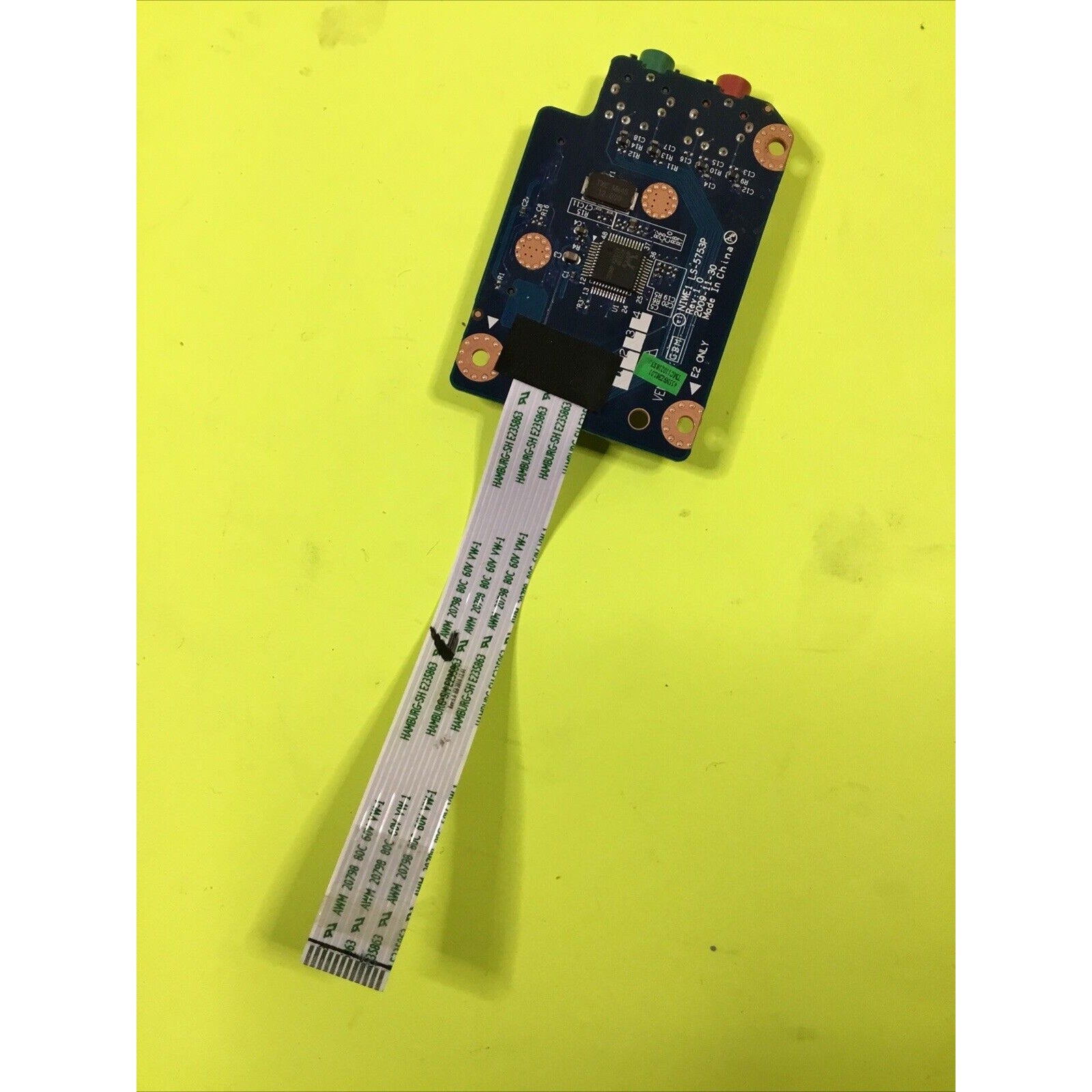 Lenovo ThinkPad G560 15.6" Genuine Card Reader Audio Board w/Cable LS-5753P