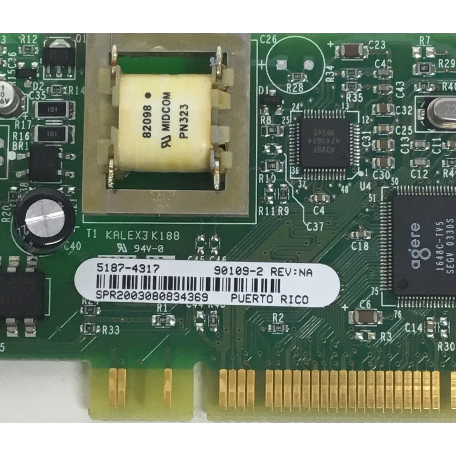 HP Pavilion a305w a335w 5187-4317 Smart 90109-2 56K V.92 PCI Modem