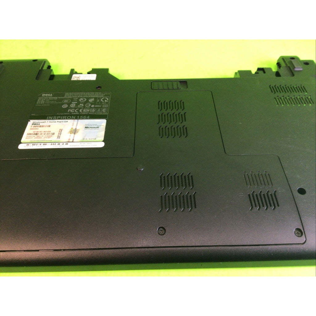 DELL BOTTOM CASE BASE W/ PLASTIC COVER ASSEMBLY INSPIRON 1564