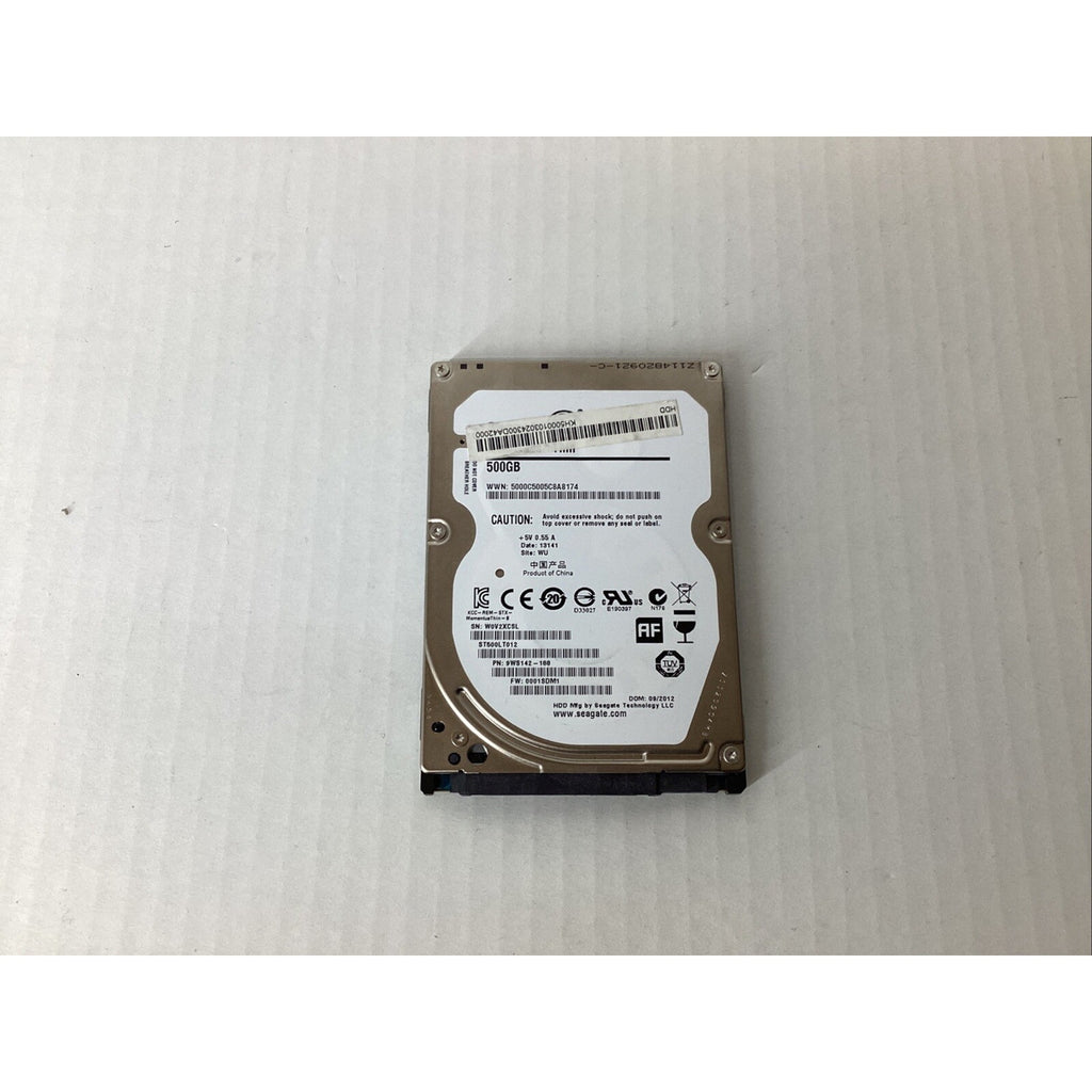 ST500LT012 Seagate Momentus Thin 500GB 2.5" SATA 3GB/s Hard Drive