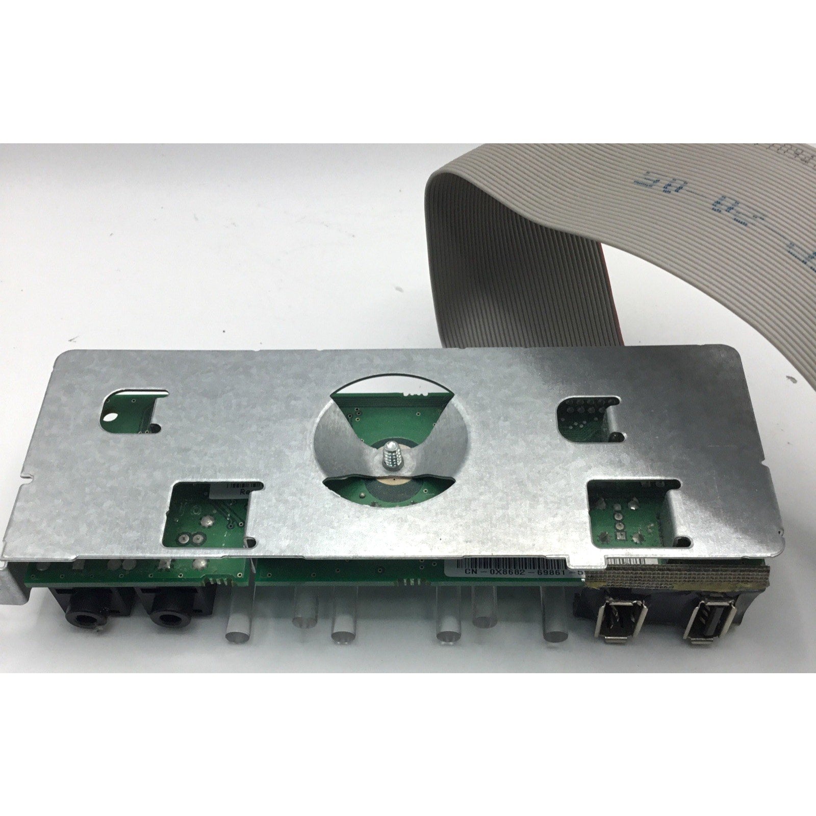 Dell OEM USB Audio Power Button Board w/ 40-Pin Ribbon Cable CN-0X8682-69861-67B