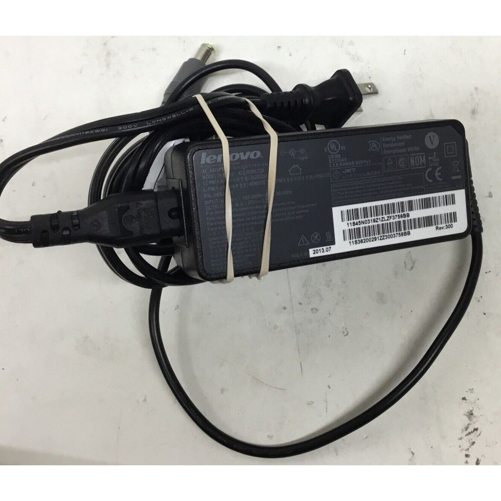 Lenovo ADLX65NLT2A AC Adapter 20V-3.25A 45N0320 45N0319 PA-1650-71 36200291