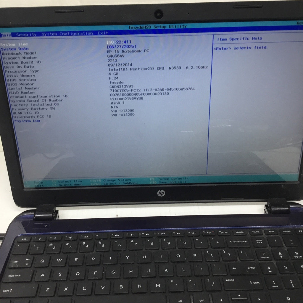 HP Notebook PC 15T-R000 For Parts READ DESC