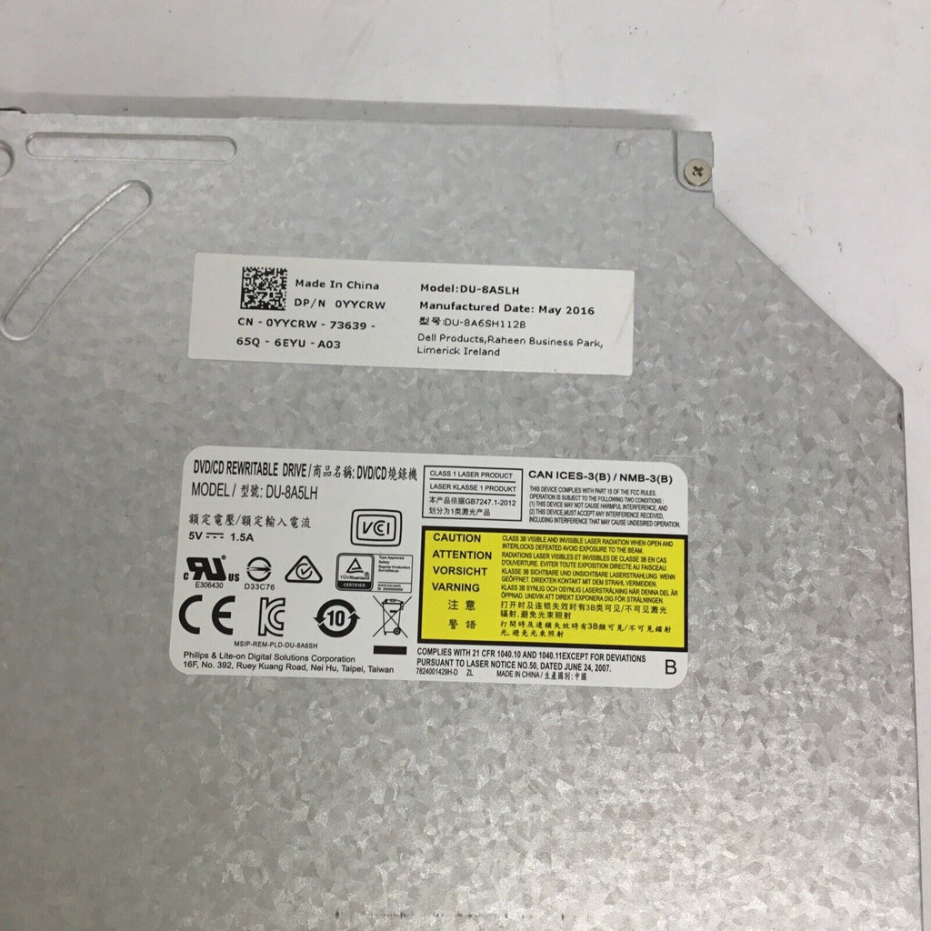 Dell DVD Drive DU-8A5LH CN-0YYCRW-73639-65Q-6EYU-A03