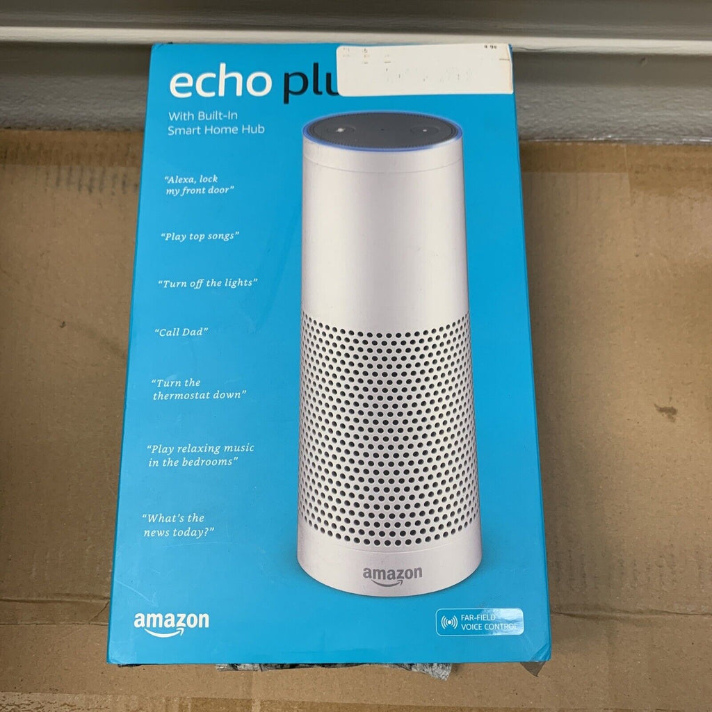 NEW Amazon Echo Bluetooth Wi-Fi Smart Speaker with Alexa 1st Gen Black - Unused
