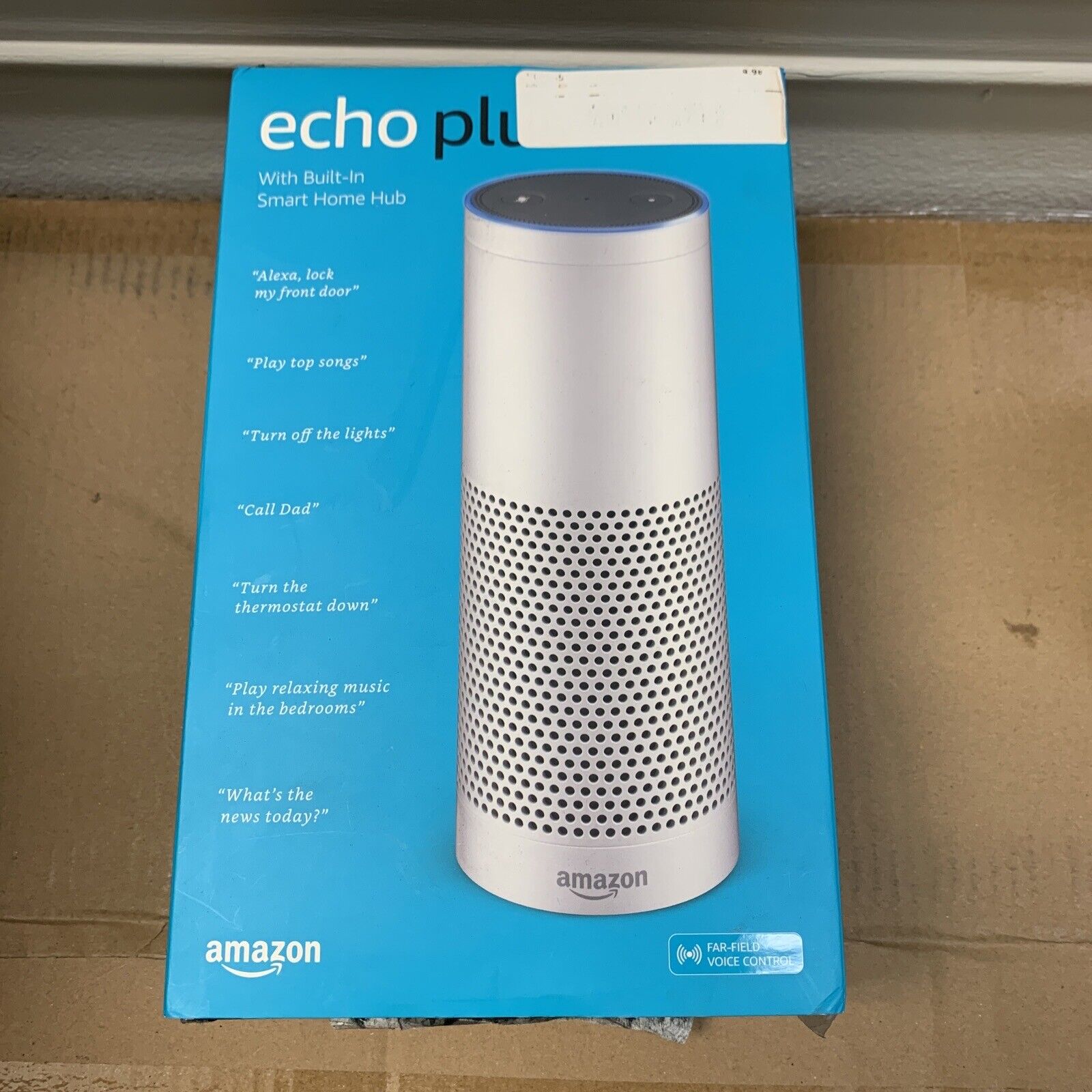 NEW Amazon Echo Bluetooth Wi-Fi Smart Speaker with Alexa 1st Gen Black - Unused