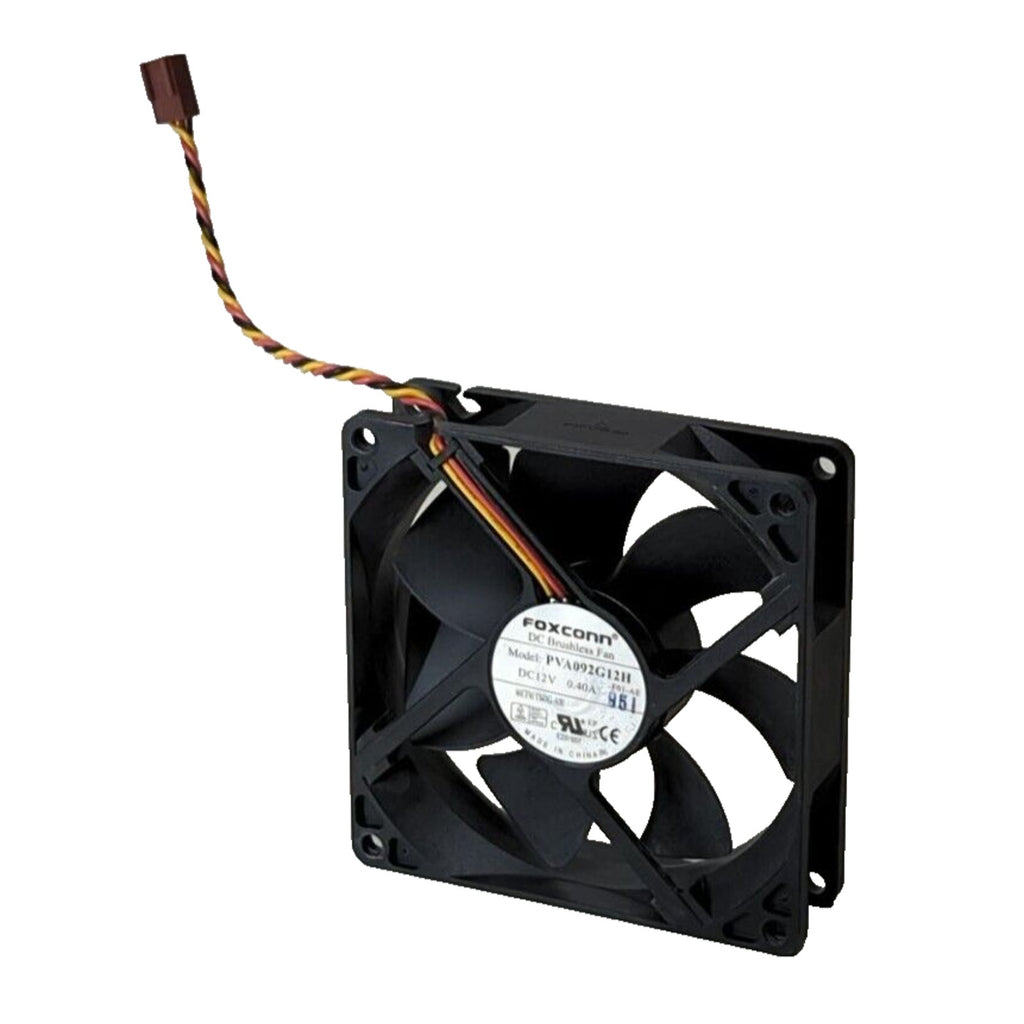 HP Foxconn 12V DC Brushless Case Cooling Fan 92mm x 25mm PVA092G12H