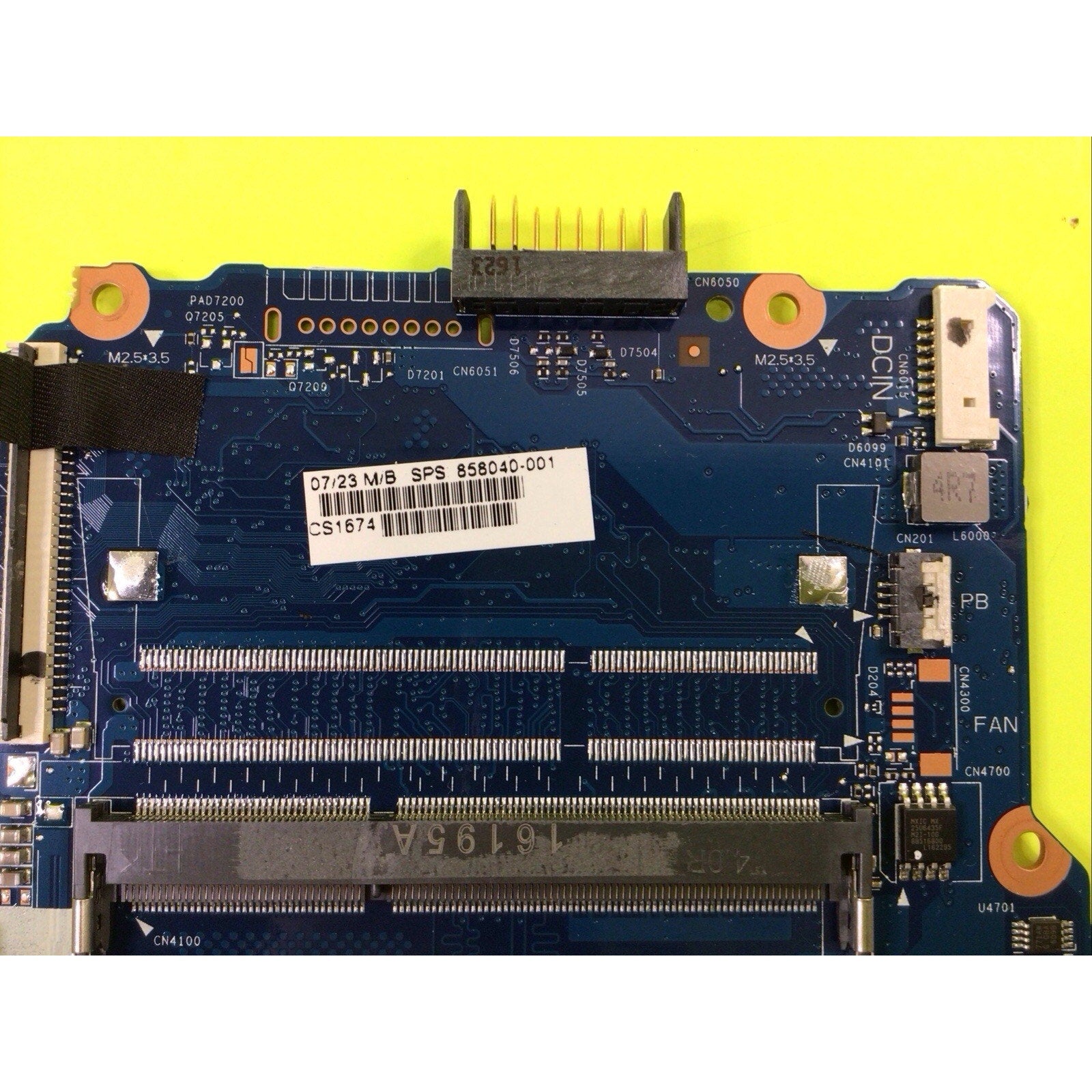 For HP Pavilion 14-AM Intel N3060 CPU Motherboard 858040-001