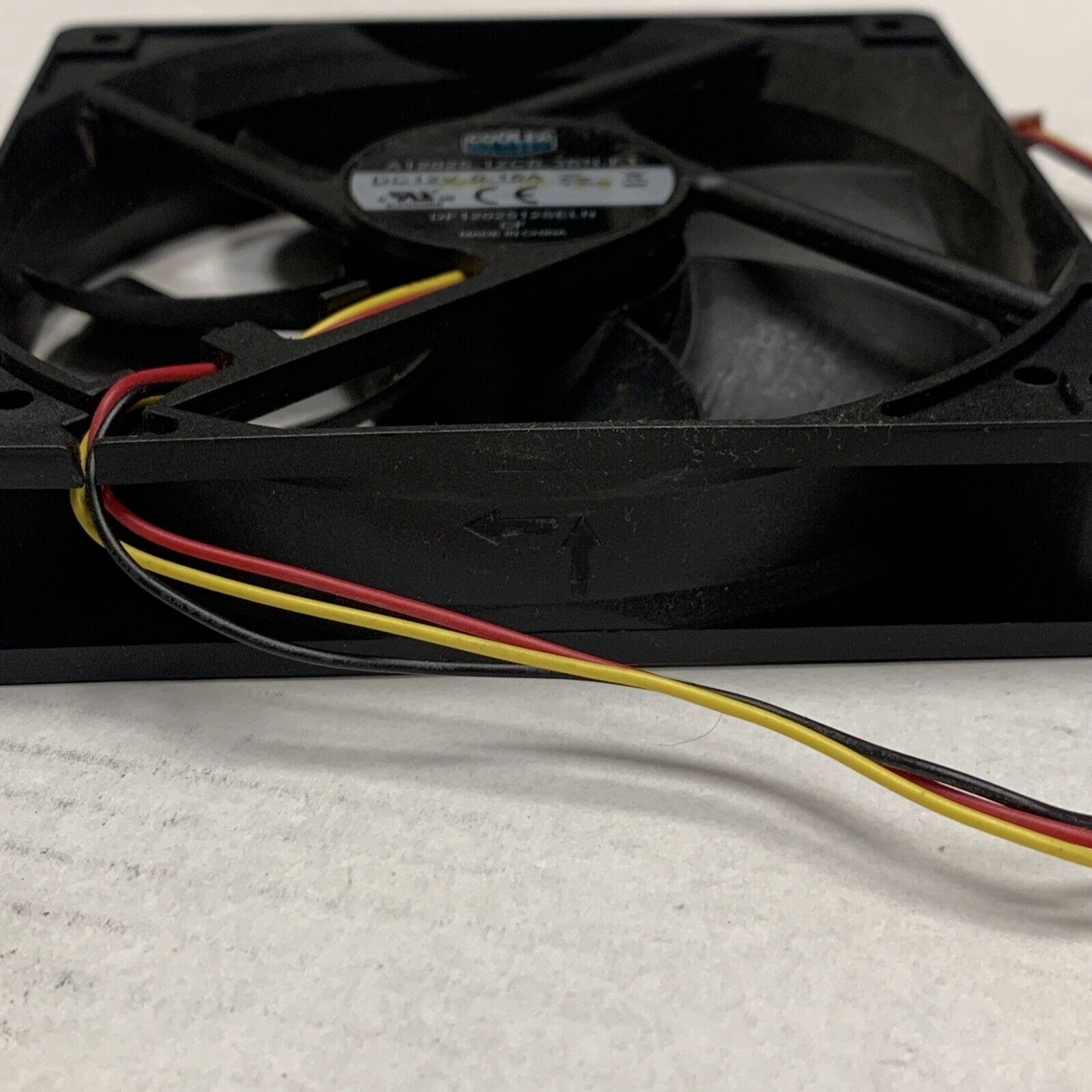 Coolermaster A12025-12CB-3BN-F1 (DF1202512SELN) Black 120mm Case/CPU Fan