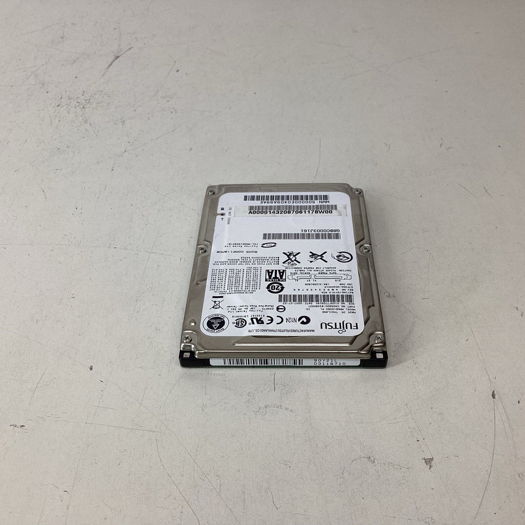 Fujitsu MHW2160BH 160GB Sata 5400 RPM Hard Drive CAO6820-B338000T