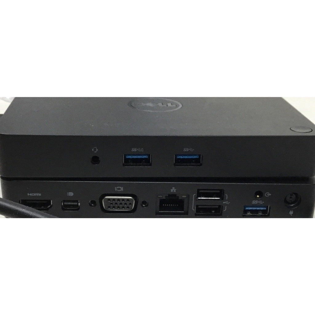 Lot of2 Dell k17a Docking Station 130W AC Adapter Mini DP to HDMI + Adapters