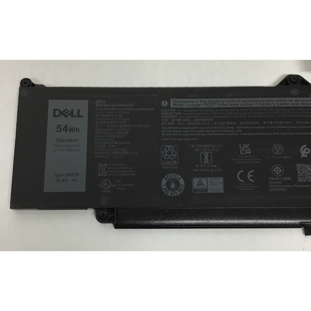 Dell Latitude 3540 Laptop Battery 54Wh 11.4V DR02P 0803W6 TESTED