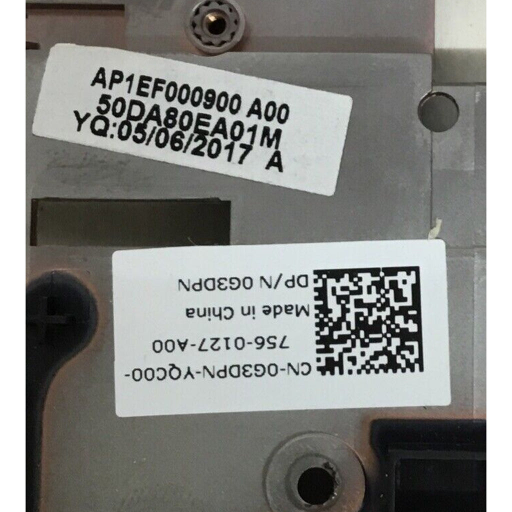 Genuine Dell Latitude E5570 - Black Middle Base Chassis Assembly - 0G3DPN