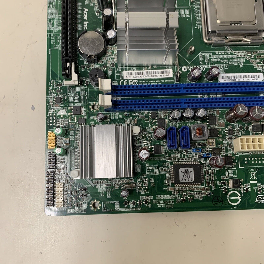 Acer N15235 Desktop Motherboard G41D01-1.0-6KSH N15235 With Intel E5800 CPU